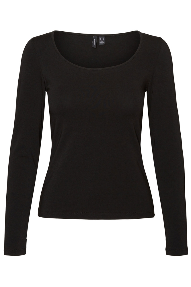 VMMAXI MY LS SOFT UNECK GA NOOS 10228809 BLACK